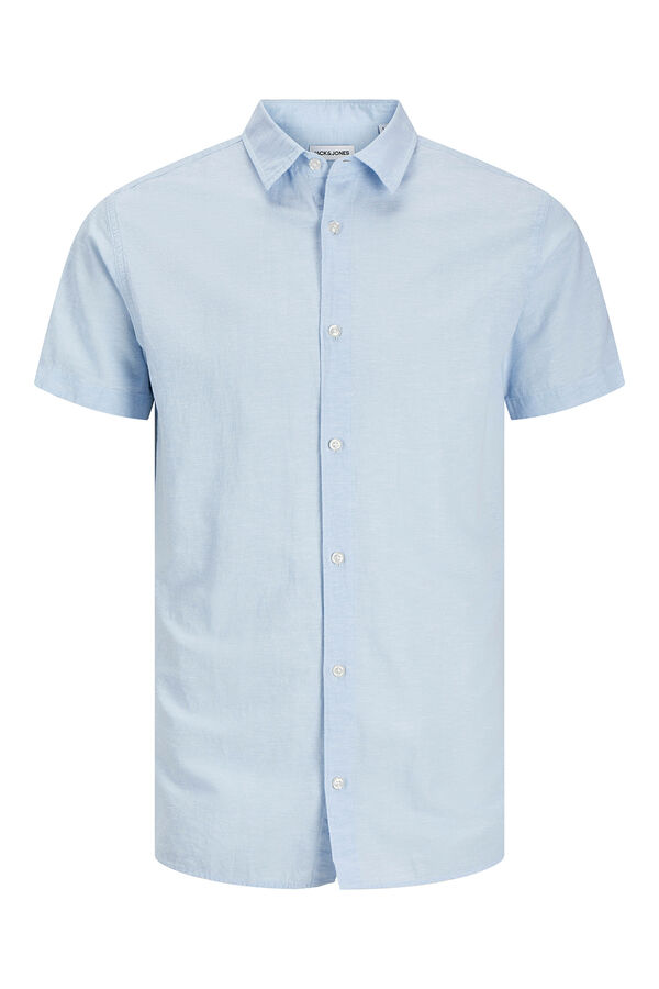 Jack & Jones PLUS Slim fit shirt PLUS blue