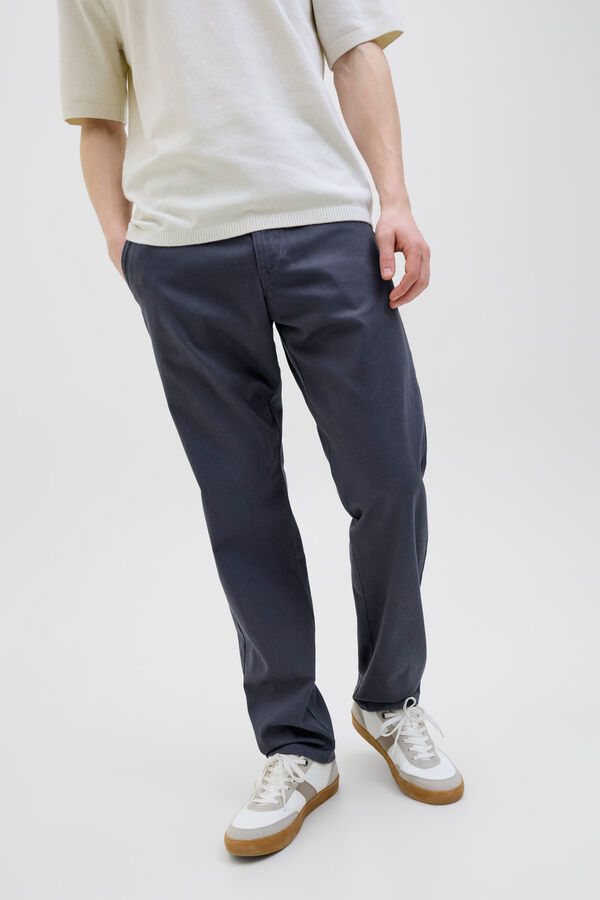 JJ REBEL Regular fit chino trousers blue