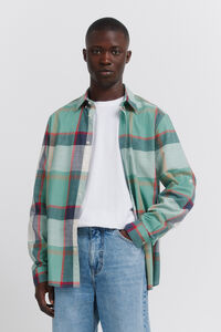 Springfield Cotton lightweight plaid shirt