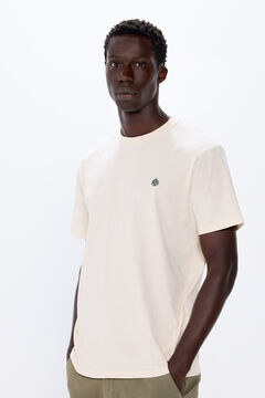 Springfield Basic round neck t-shirt natural