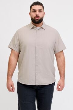 Jack & Jones PLUS Camisa popel&iacute;n manga corta