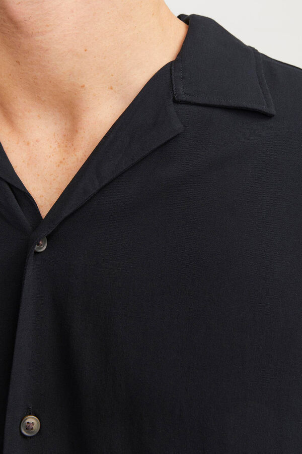 Springfield Relaxed fit shirt black