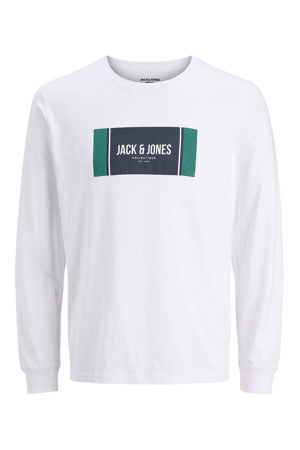Jack & Jones Regular fit T-shirt  white