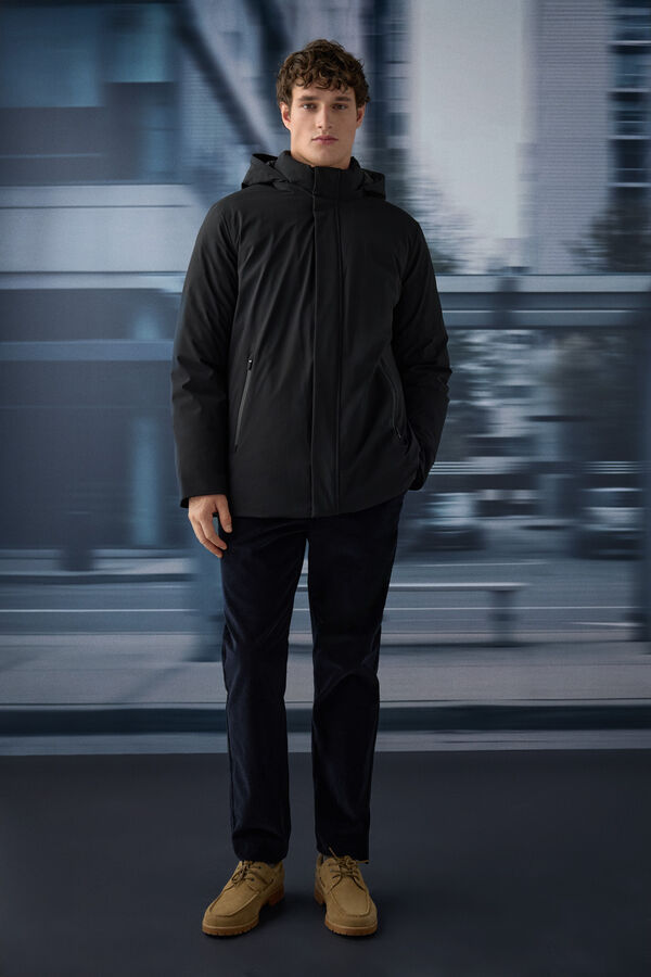 Springfield Thermal puffer parka black