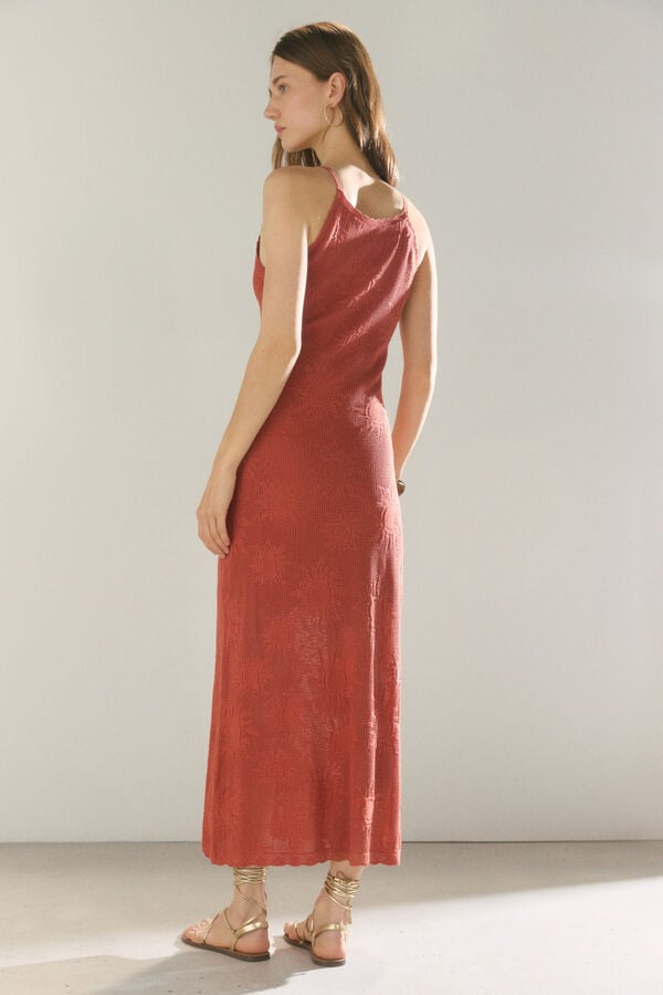 High Spirits Vestido Rubi vermelho