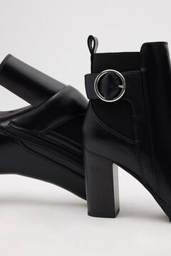 Inside Botin Tacon Hebilla Plataforma