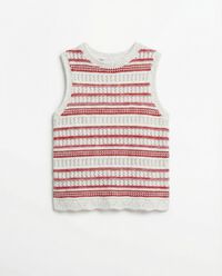 Springfield Top tricot rayas