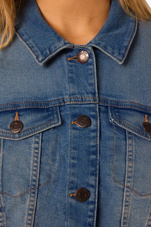 Noisy May Cazadora vaquera slim fit azul
