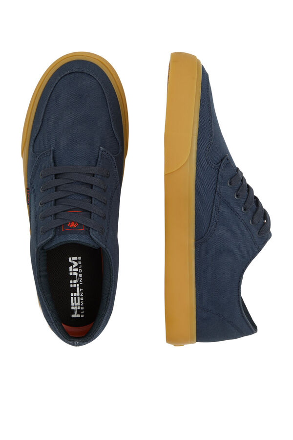 Element Low canvas sneakers blue