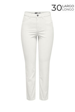 Springfield Straight jeans white