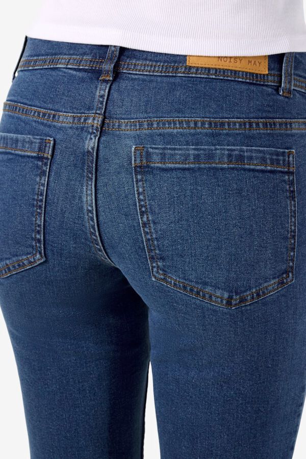 Noisy May Straight with front pockets jeans blue