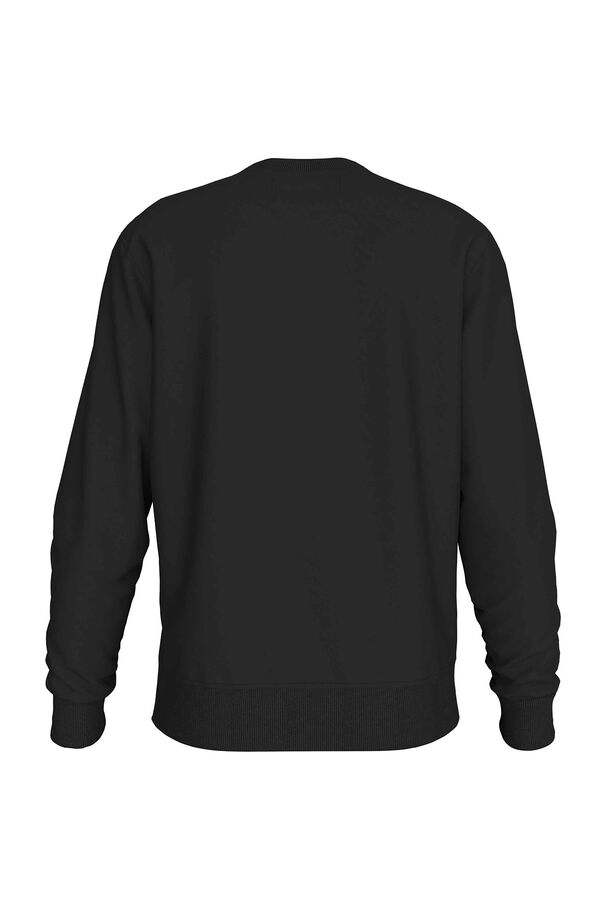 Springfield Sweatshirt de homem sem capuz preto