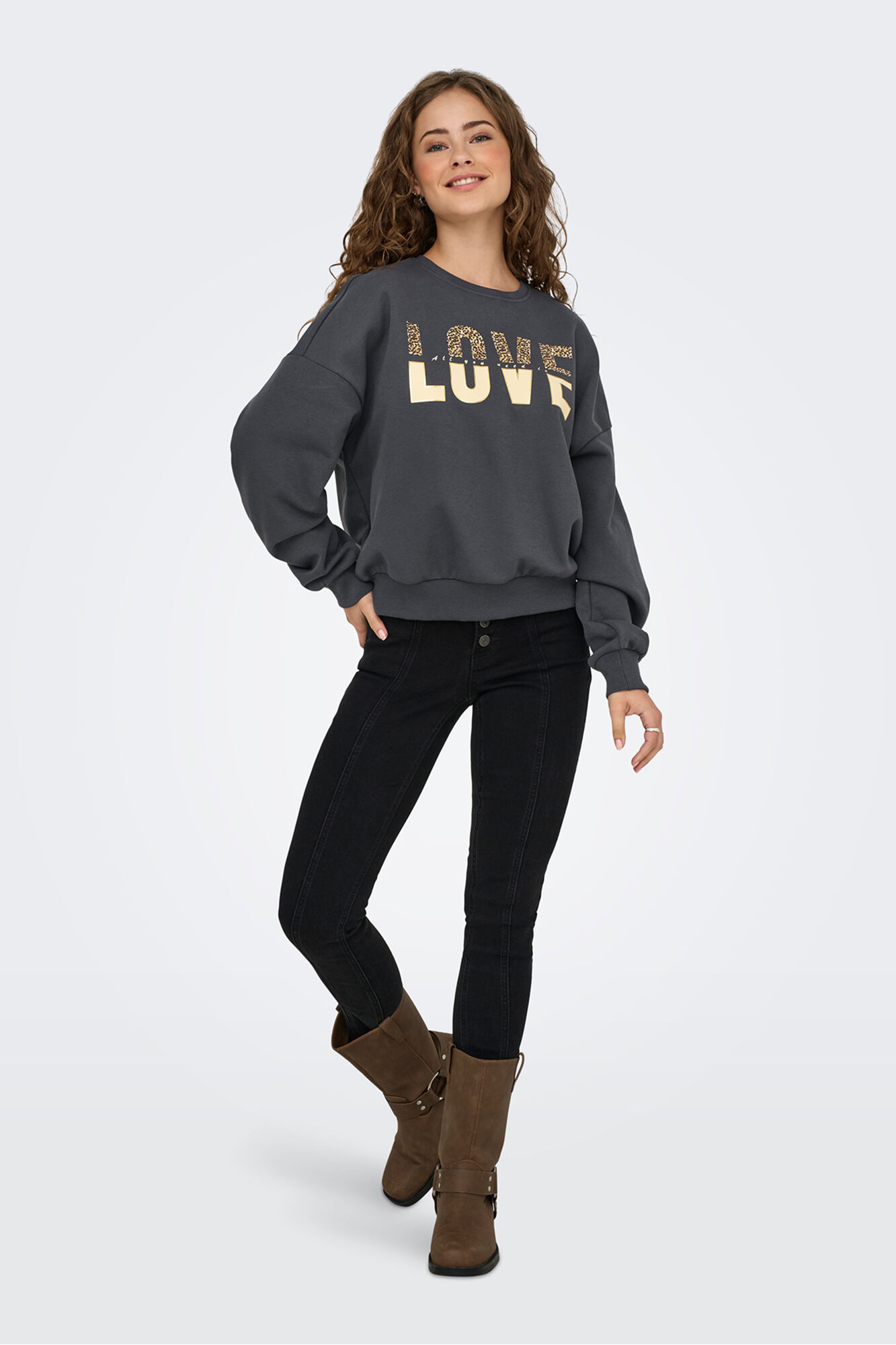 Only Sudadera animal print