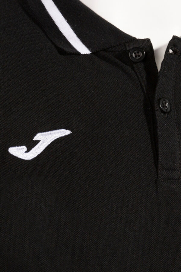 Springfield Black Comfort li short-sleeved polo shirt black