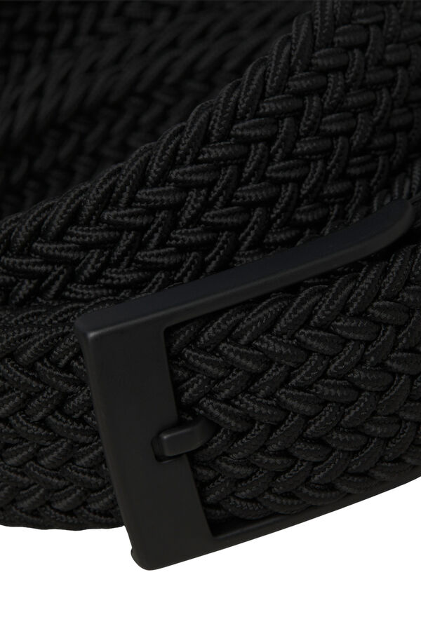 Springfield Woven fabric belt black