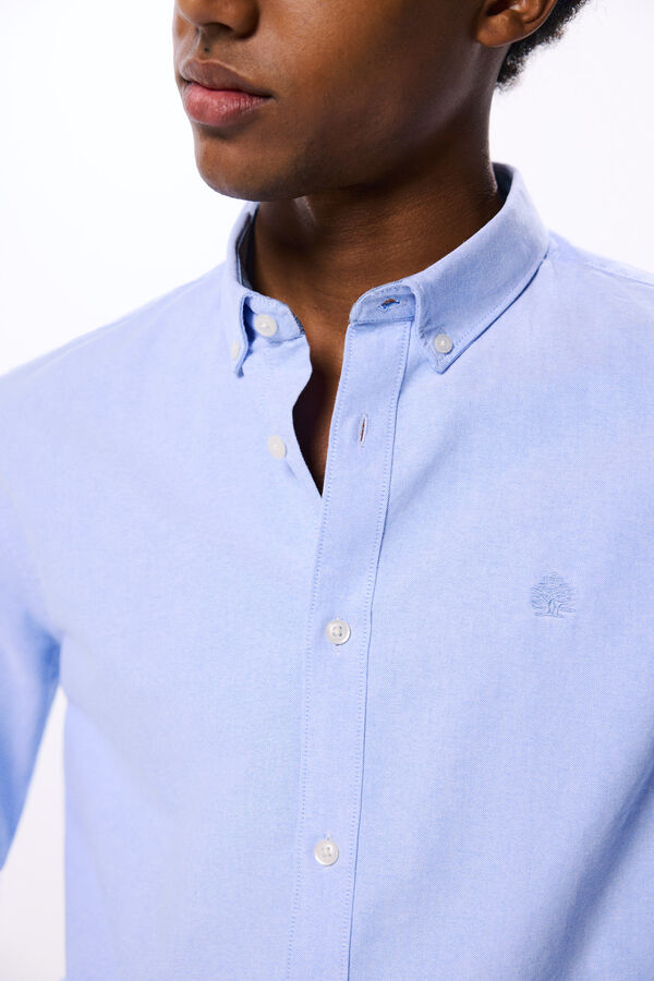 Springfield Camisa oxford azul