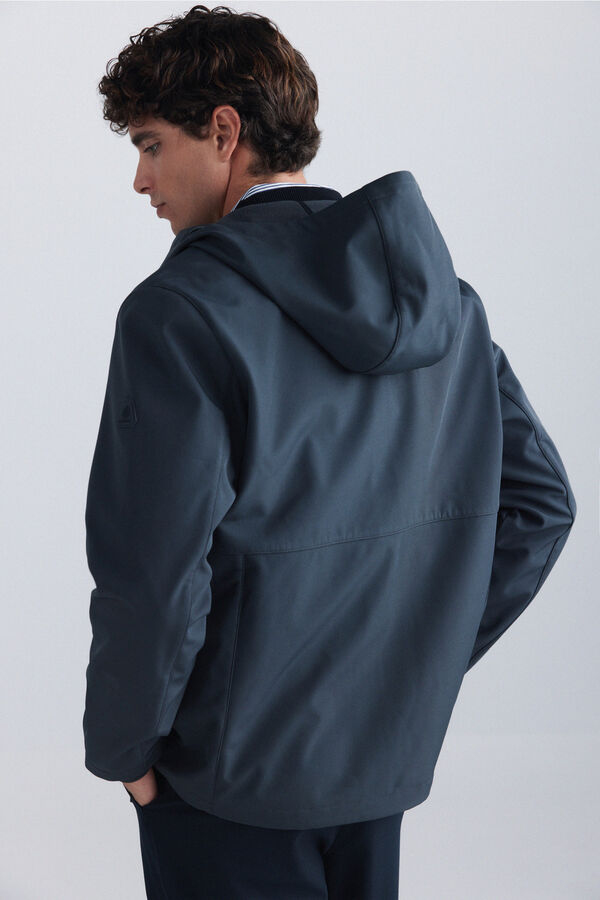 Springfield Softshell technical parka blue