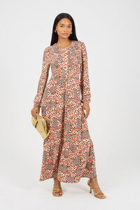 Brave Soul Vestido longo estampado