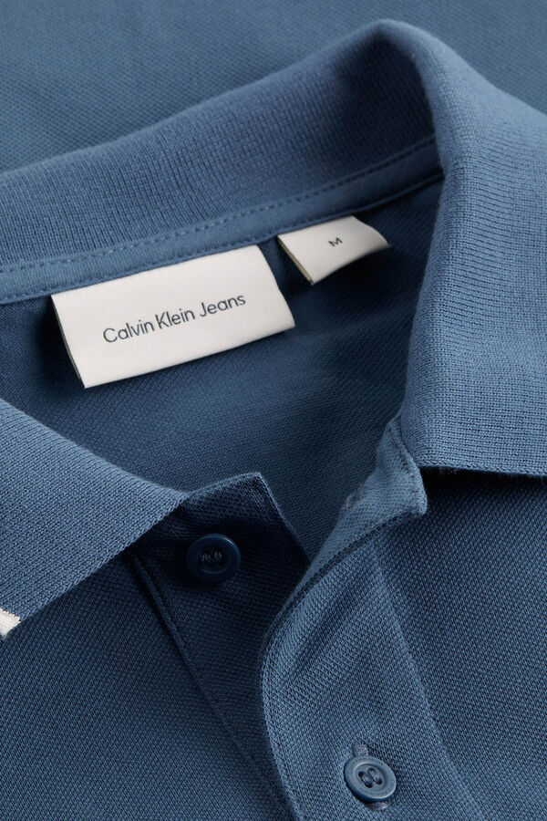 CK Jeans Short-sleeved polo shirt blue