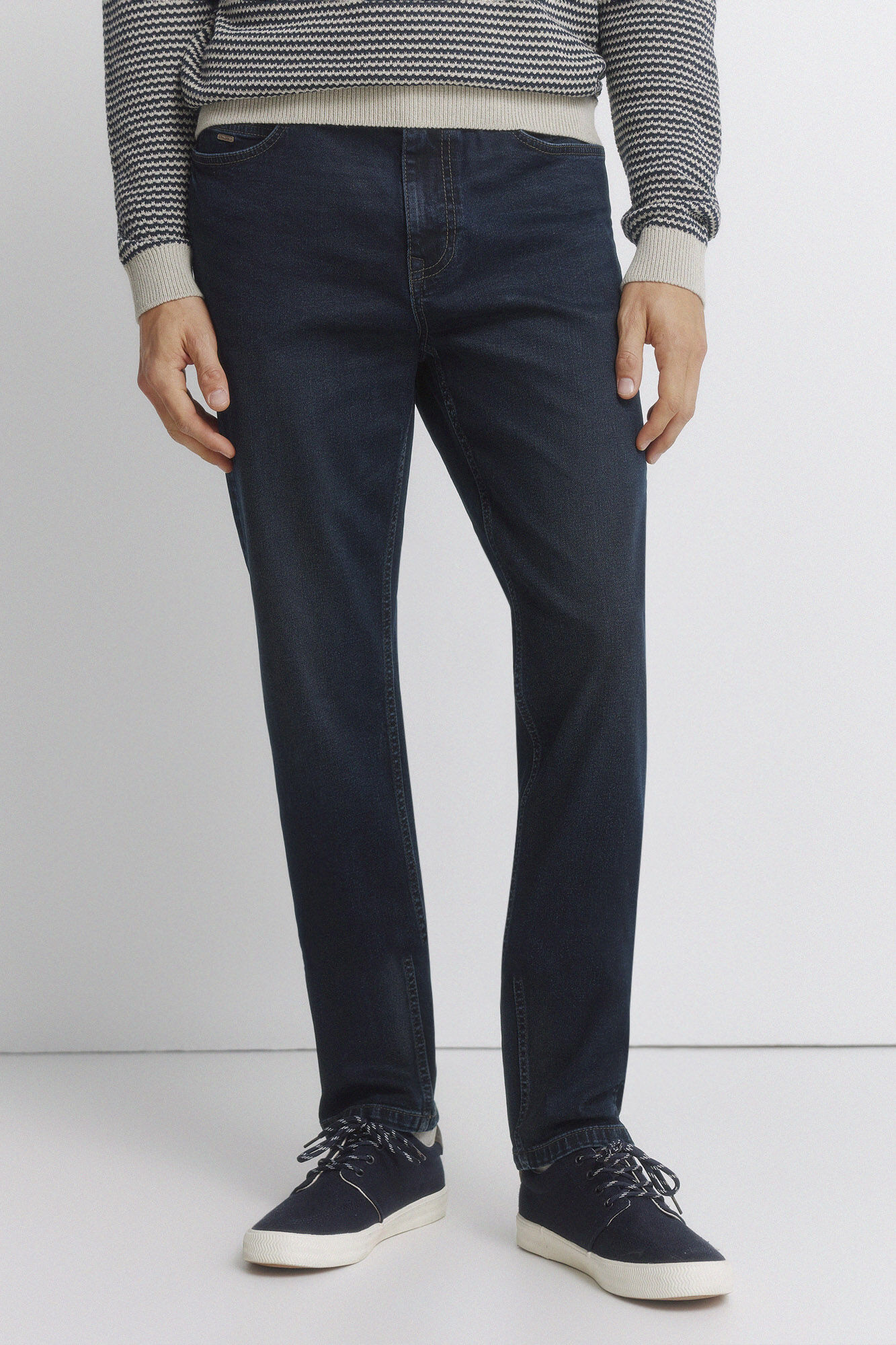 Springfield Jeans azul muy oscuro skinny fit