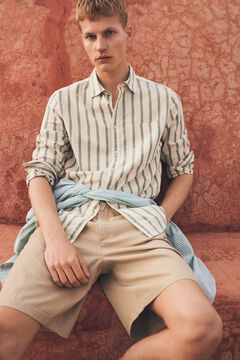 Springfield Ko&scaron;ulja na pruge od lana