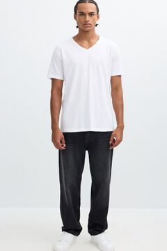 Inside Camiseta cuello pico