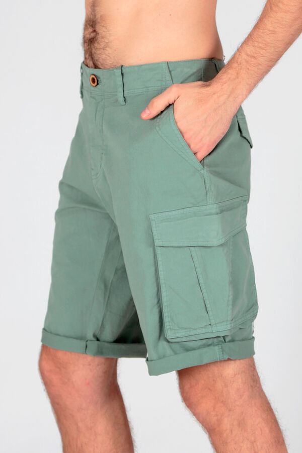 Springfield Cargo shorts with seven pockets Kaki