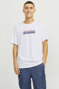 Springfield Standard fit T-shirt white