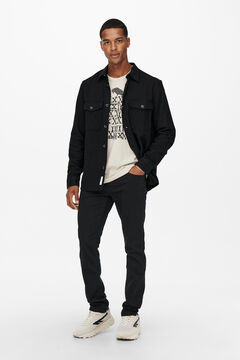 Only & Sons Sobrecamisa preto