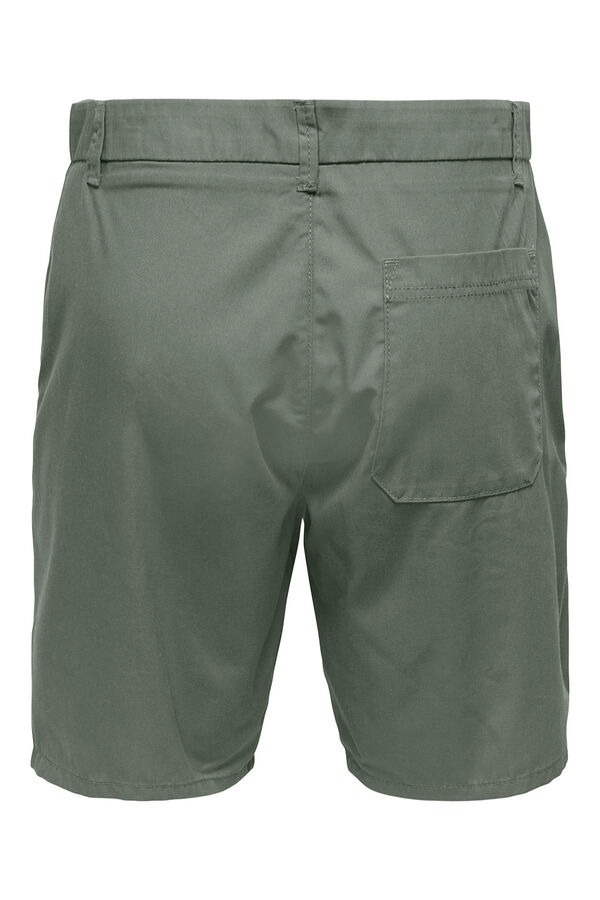 Only & Sons Chino Bermuda shorts green