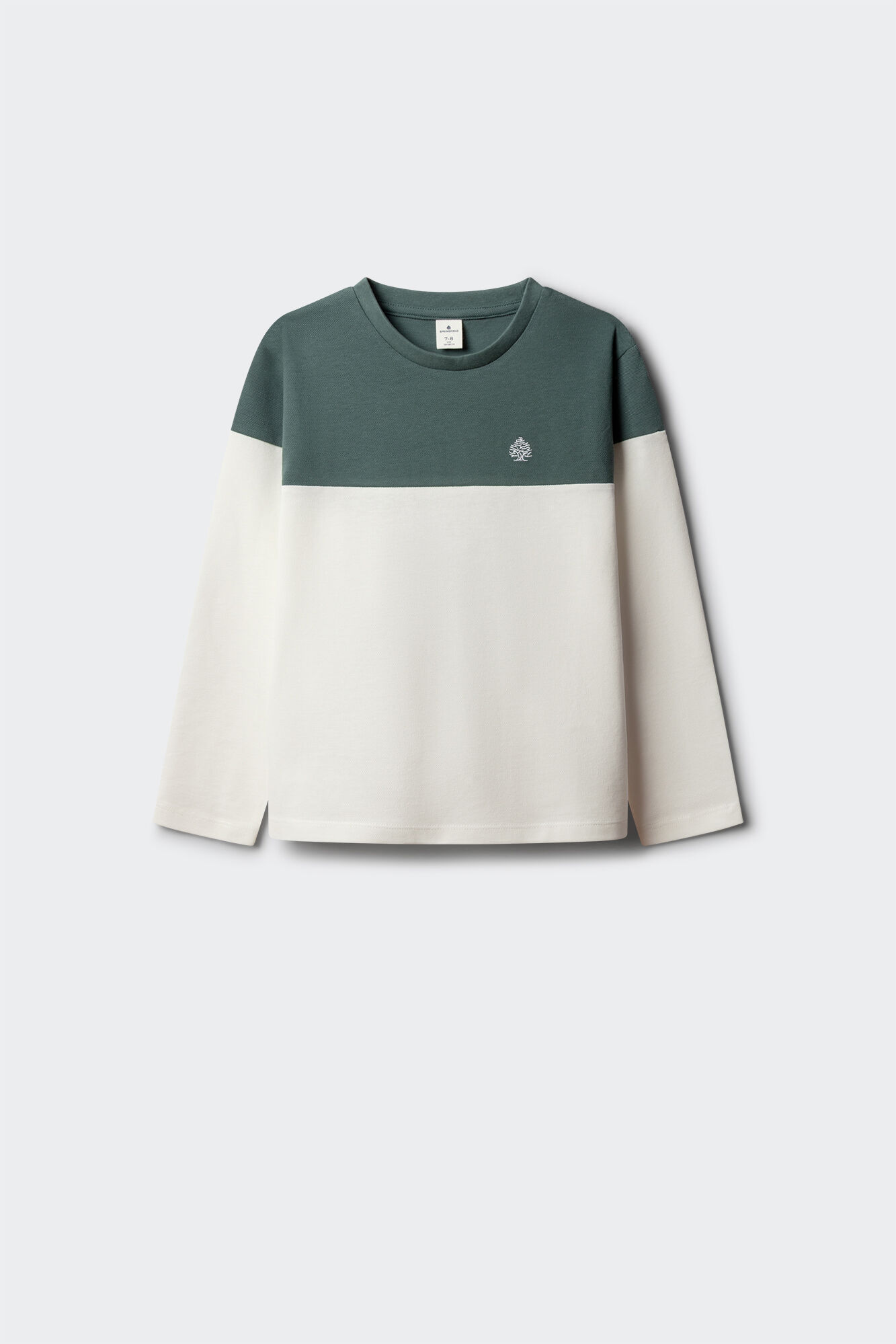 Springfield Kids Osnovna majica dugih rukava za dečake