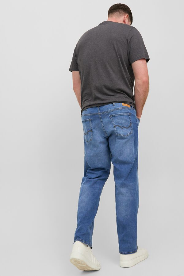 Jack & Jones PLUS Straight five-pocket jeans blue