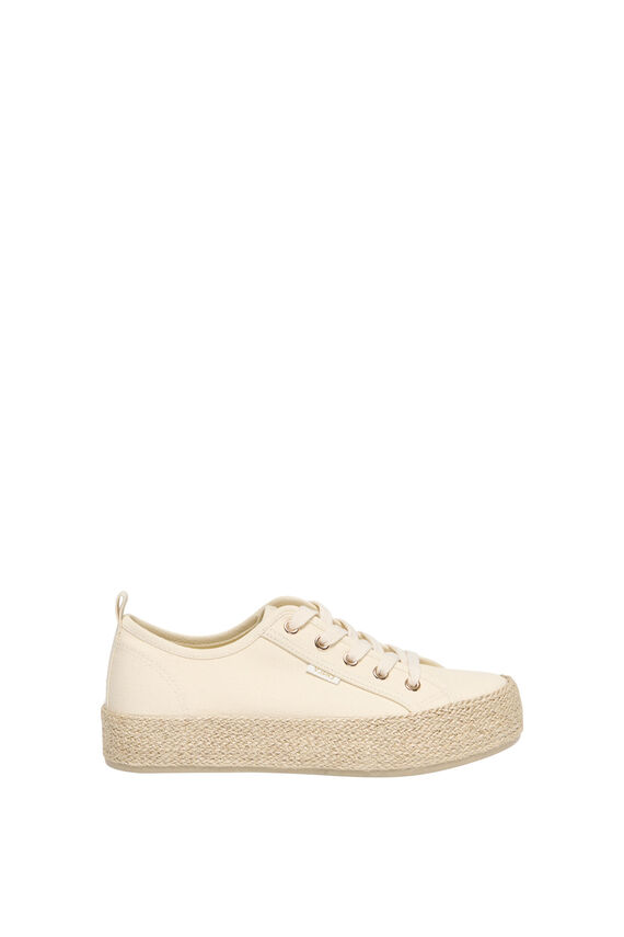 Zapatilla baja plataforma esparto