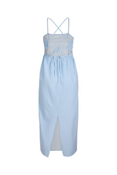 Jack & Jones Vestido midi espalda abierta