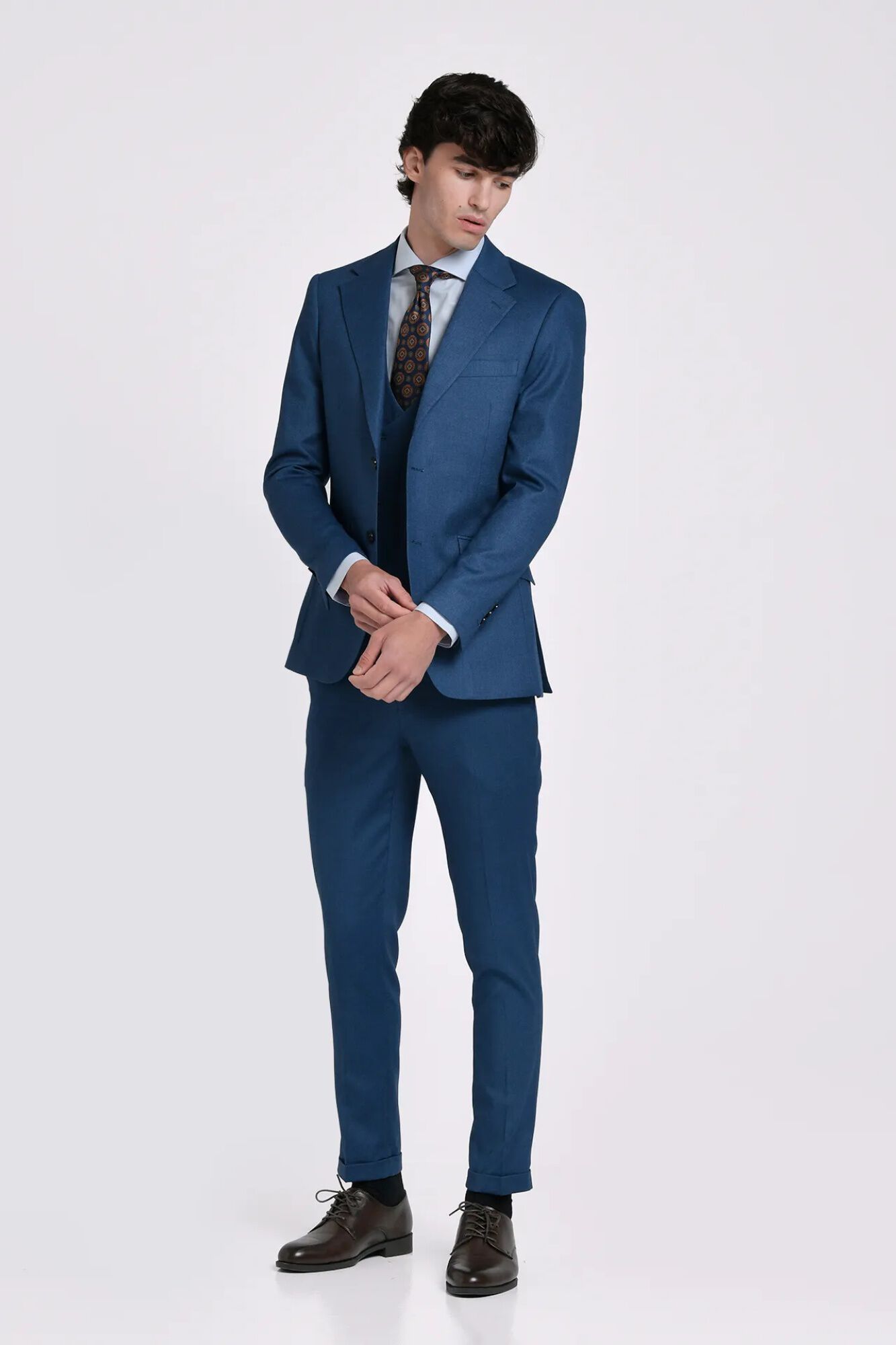 JVZ Blazer de fato texturizado