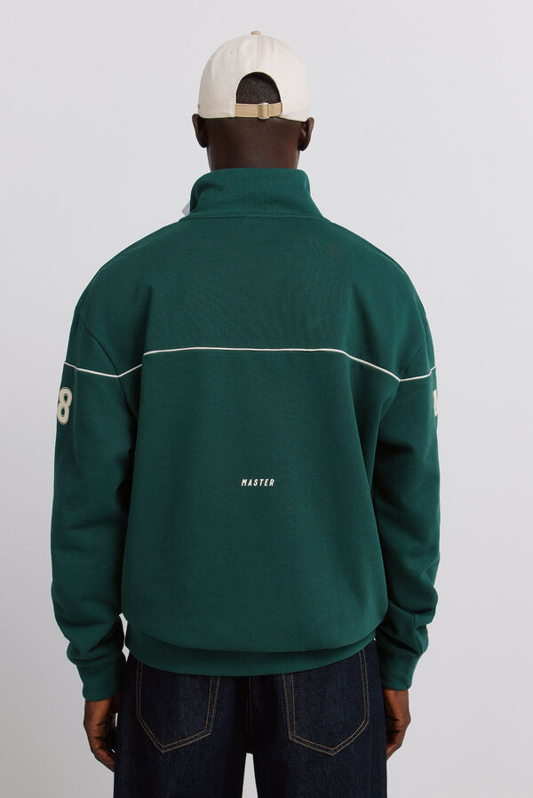 Springfield Piping sweatshirt 78 green