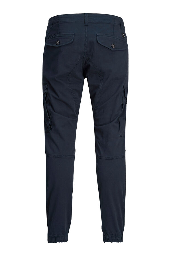 Jack & Jones Pantal&oacute;n cargo regular azul