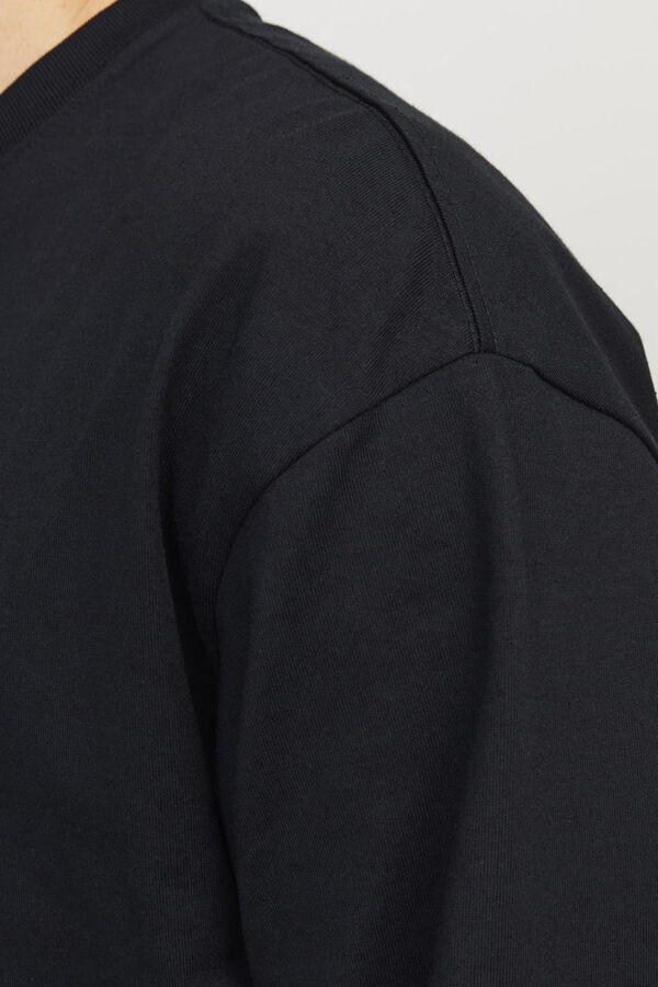 Jack & Jones Camiseta loose fit negro