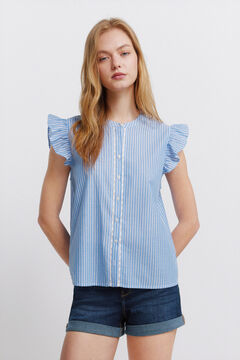 Springfield Blouse en dentelle &agrave; volants