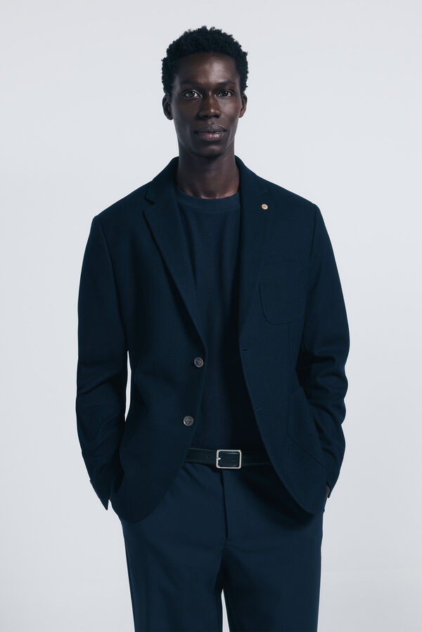 Springfield Blazer olho de perdiz azul