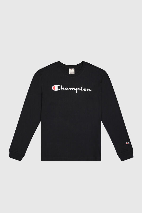 Champion Camiseta cuello caja negro