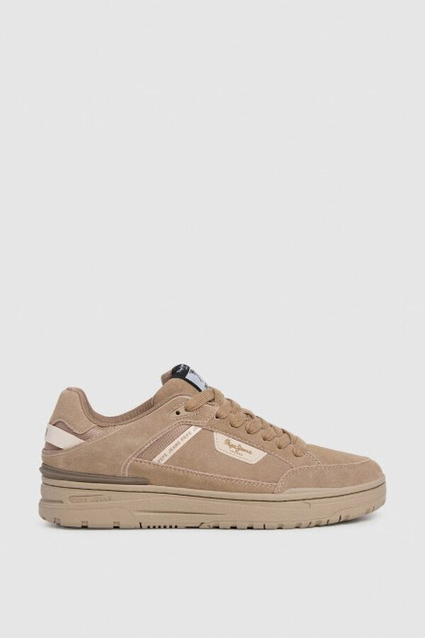 Pepe Jeans  Zapatillas bajas de ante beige