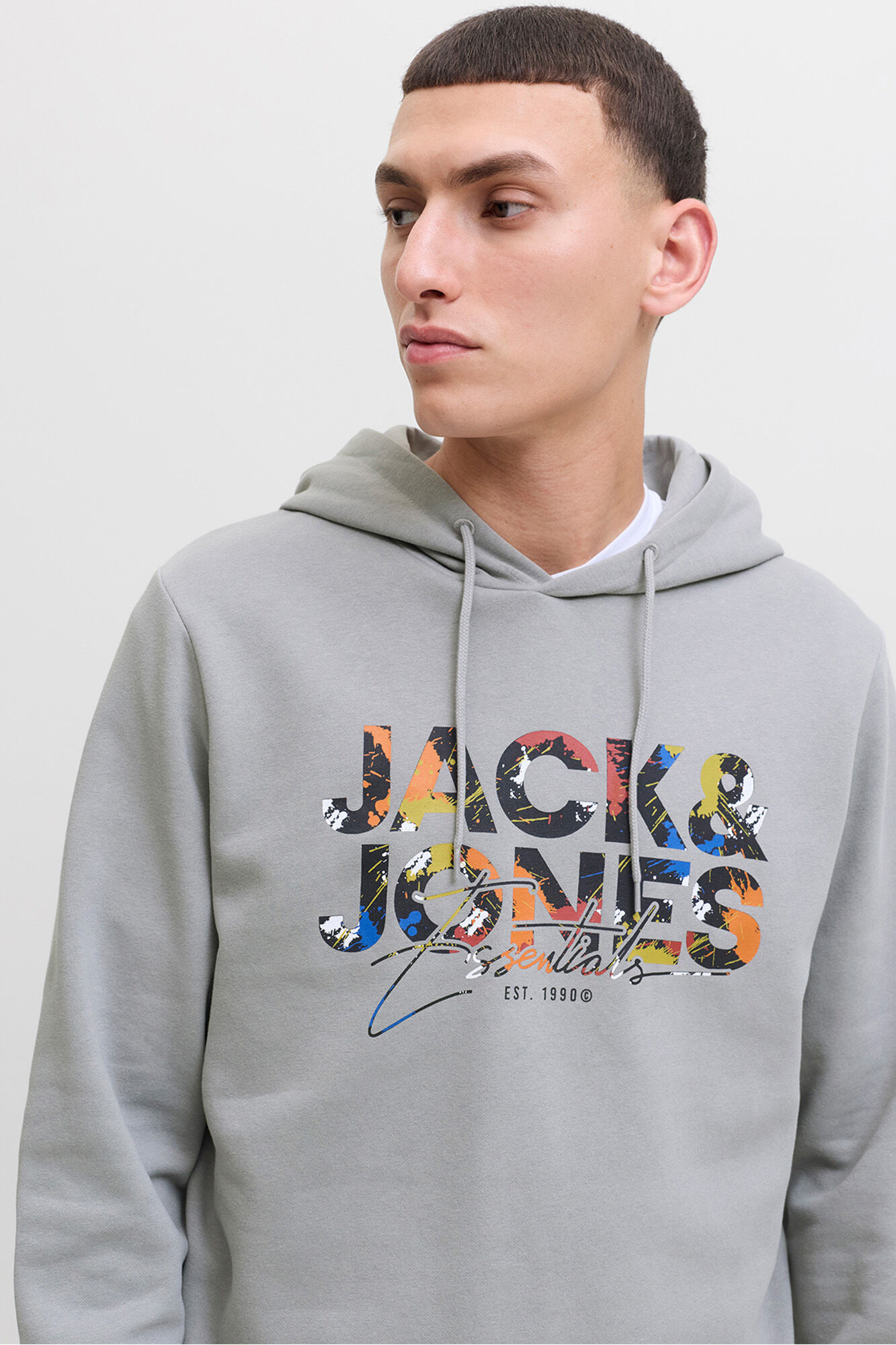 Jack & Jones Sudadera regular fit estampada