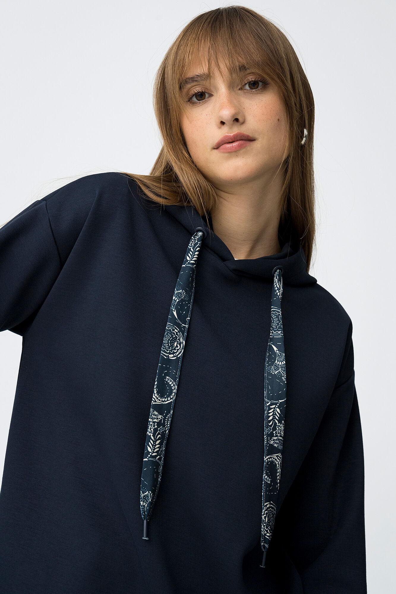 Tiffosi Sudadera con Cord&oacute;n Estampado