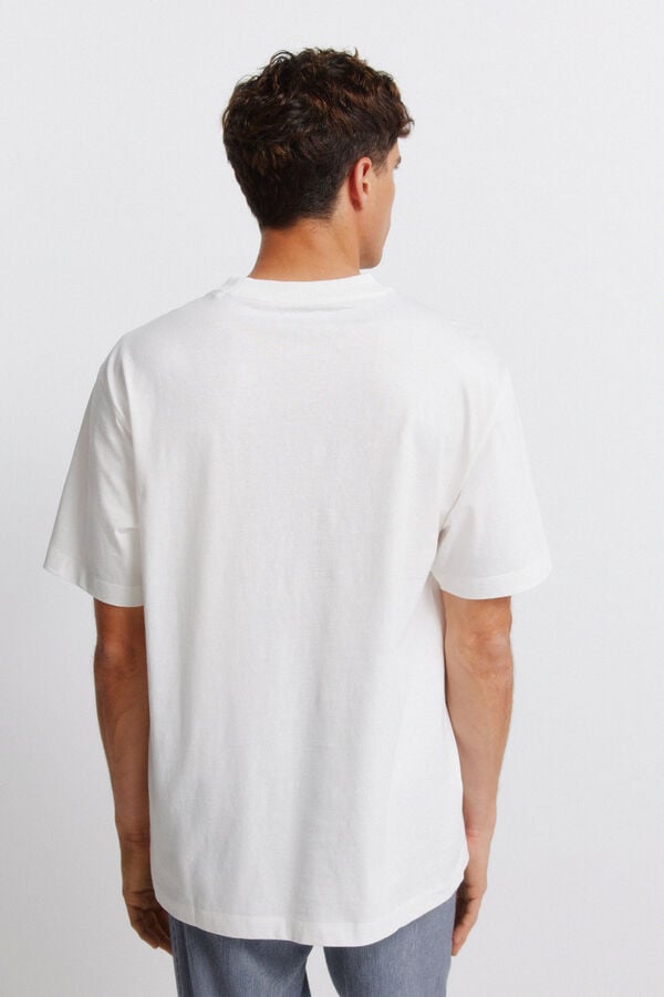 Springfield Camiseta KUMI Ola marfil