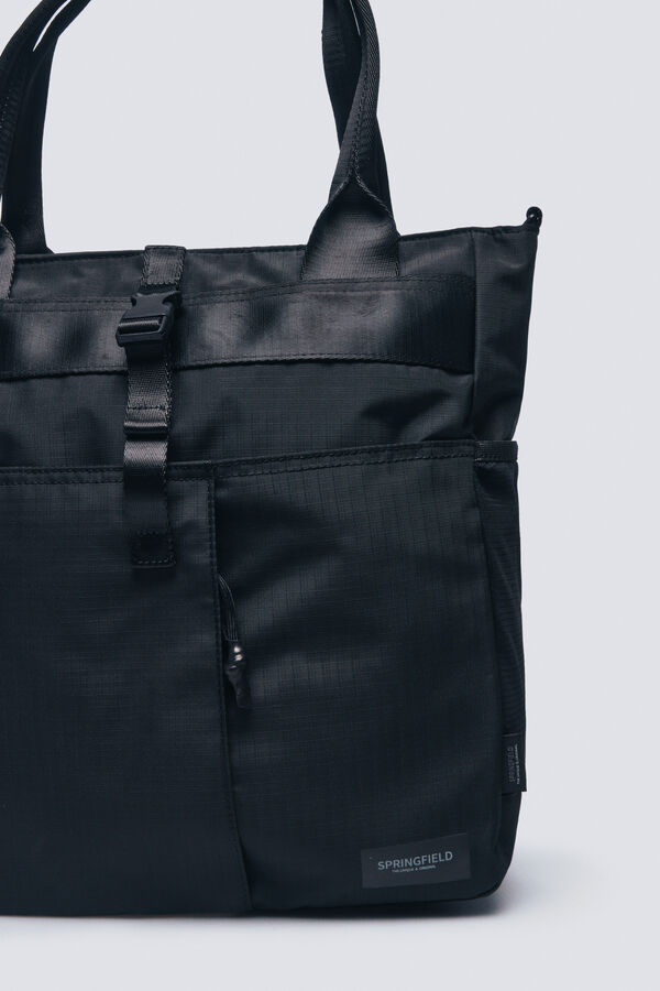 Springfield recycled polyester trainers backpack black