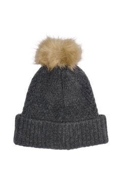 Only Gorro de lana con pomp&oacute;n