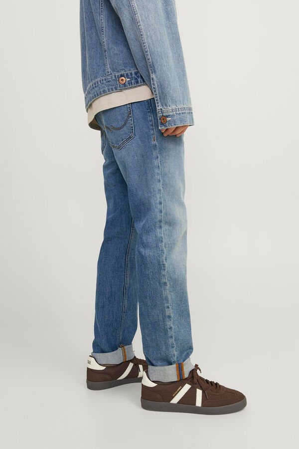 Springfield Regular fit jeans plava