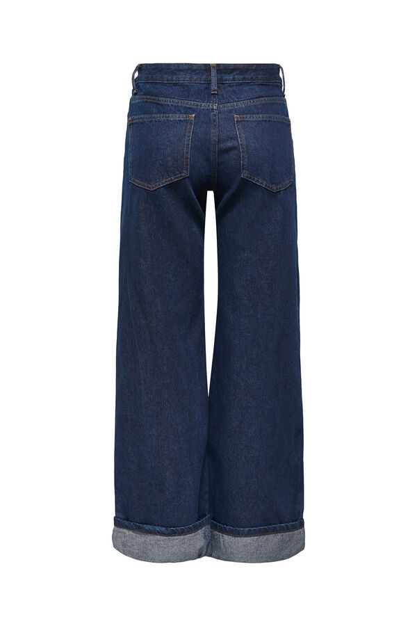 Only Jeans wide azul