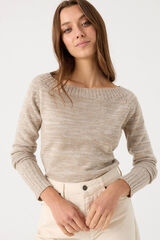 Inside Twisted Jumper marron